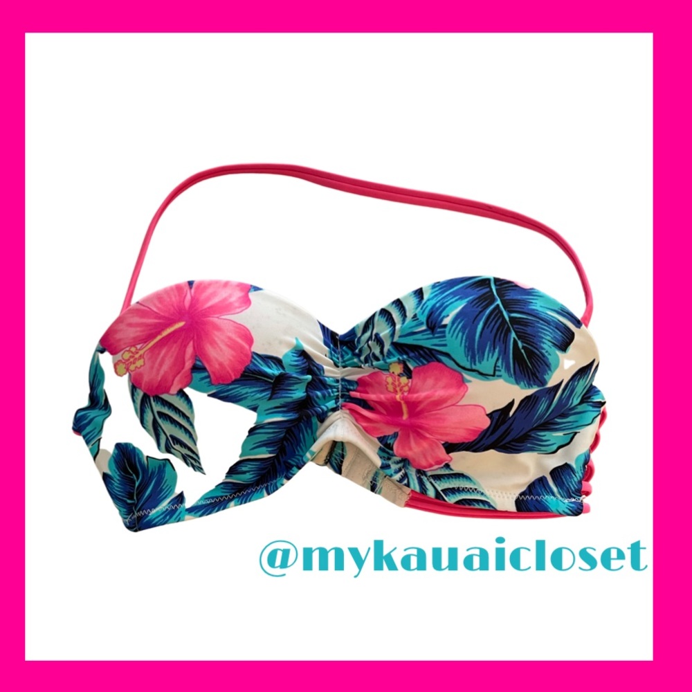 🌺Darling tropical bikini top